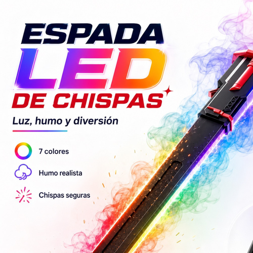 Espada Led con efectos increíbles