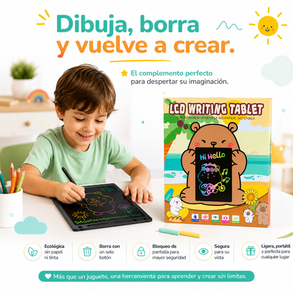 Tablero LCD para dibujar y escribir
