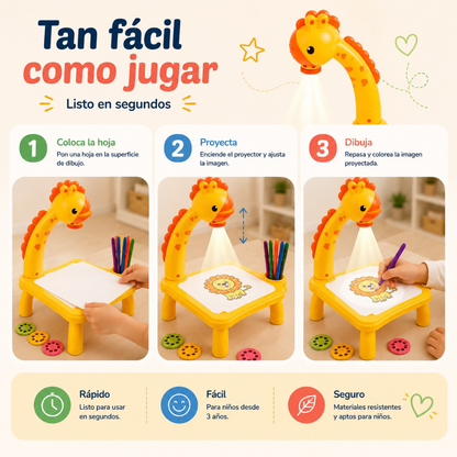 Proyector de dibujo para niños: creatividad sin límites